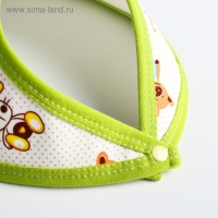 Нагрудник-бандана/слюнявчик для кормления непромокаемый на кнопке, для мальчика, МИКС Нагрудник-бандана/слюнявчик для кормления непромокаемый на кнопке, для мальчика, МИКС