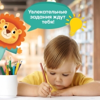 Книга многоразовая с маркером &laquo;Напиши и сотри. Учим цифры&raquo;, от 3 лет