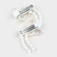 Заколки для волос с бабочками «Для волшебной девочки», 2 шт, 5 х 3 см Заколки для волос с бабочками «Для волшебной девочки», 2 шт, 5 х 3 см