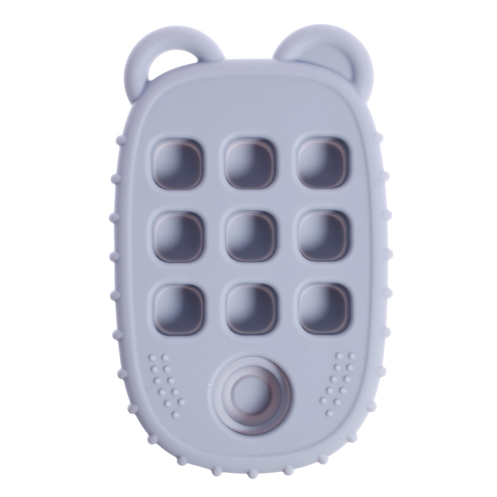 Пульт-прорезыватель для малышей &laquo;Мишка&raquo;, пищевой силикон