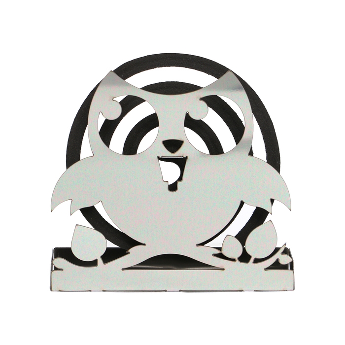 Подставка для спиралей от комаров и благовоний, металл, &laquo;Сова&raquo;