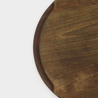 Блюдо для подачи Adelica, d=25&times;1,8 см, пропитано маслом, массив берёзы