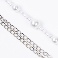 Заколка прядь с жемчугом новогодняя &laquo;Магия Нового года&raquo;, на Новый год, 7 х 6,4 см