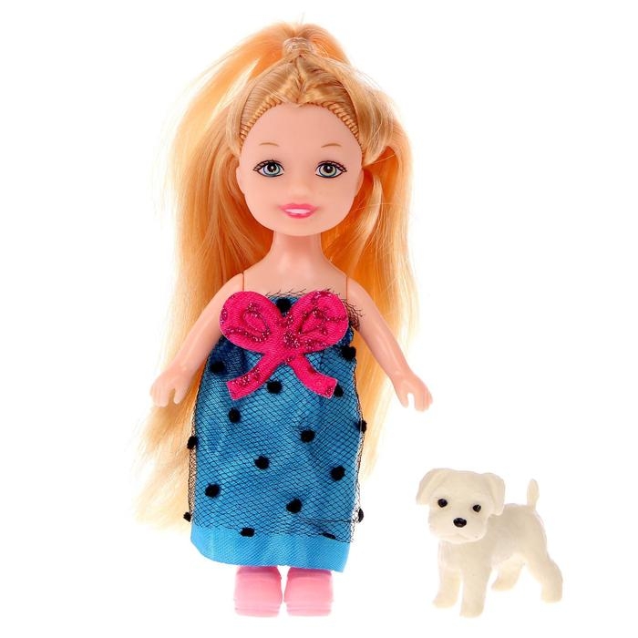 Кукла малышка &laquo;Кто соседи?&raquo; с питомцем, МИКС