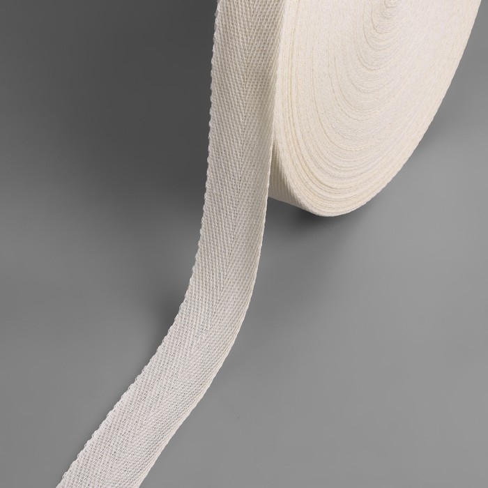 Лента киперная, 30 мм, 100 &plusmn; 1 м, цвет бежевый