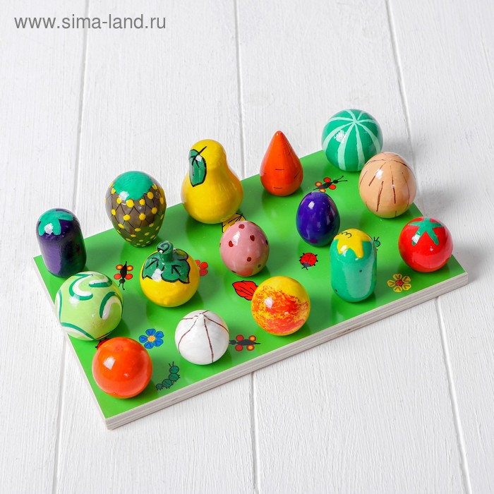 Весёлая грядка, 15 овощей