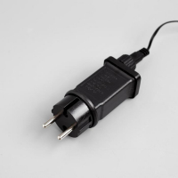 Гирлянда &laquo;Клип-лайт&raquo; 3 нити по 10 м, IP44, УМС, тёмная нить, 198 LED, свечение синее, 8 режимов, 24 В