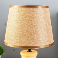 Настольная лампа "Элой" Е14 40Вт оранжевый 20х20х33см RISALUX Настольная лампа "Элой" Е14 40Вт оранжевый 20х20х33см RISALUX