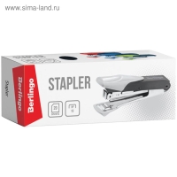 Степлер №10 20л Berlingo "Power TX" метал корп, встр антистеплер, красный 305196 Степлер №10 20л Berlingo "Power TX" метал корп, встр антистеплер, красный 305196