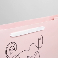 Пакет подарочный ламинированный, упаковка, &laquo;От всего сердца&raquo;, L 40 х 31 х 11,5 см