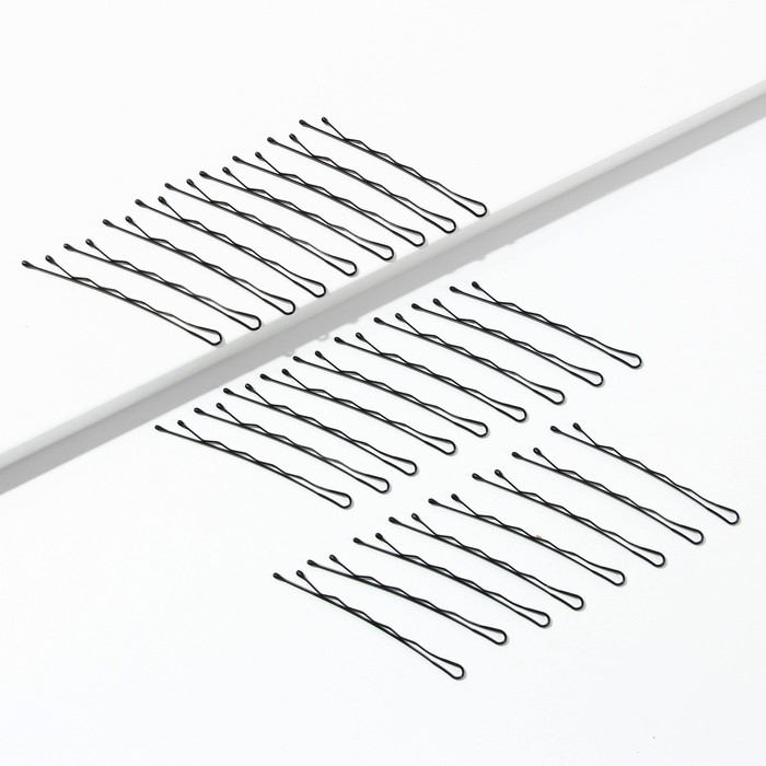 Невидимки для волос &laquo;Будь в тренде&raquo; 60 шт, 4,5 см