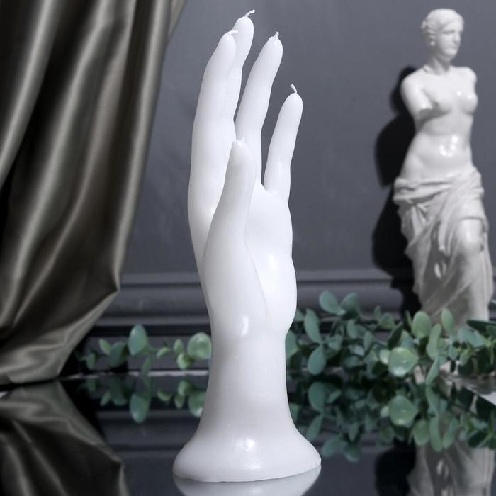 Свеча интерьерная &laquo;Женская рука&raquo;, 22,5 см х 8,5