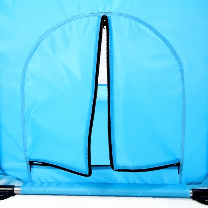 Манеж детский «Играем вместе» голубого цвета, размер — 130 × 130 × 65 см Манеж детский «Играем вместе» голубого цвета, размер — 130 × 130 × 65 см