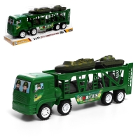 Грузовик инерционный «Военный автовоз» Грузовик инерционный «Военный автовоз»