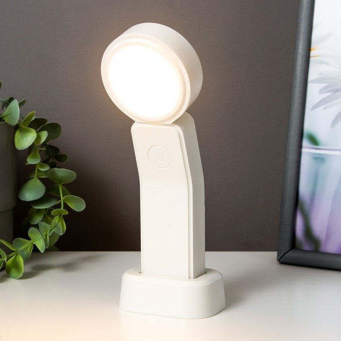 Светильник "Тренти" LED 3Вт USB белый 2х6,5х19 см