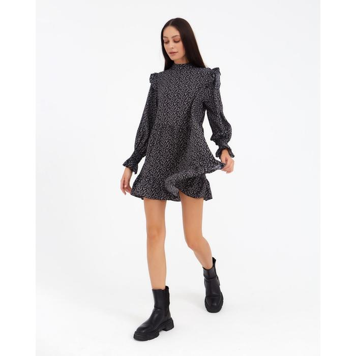 Платье женское MIST р. 48, черный Платье женское MIST р. 48, черный