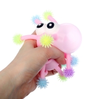 Мяч детский резиновый ёжка световой &laquo;Чудик&raquo;, цвета МИКС