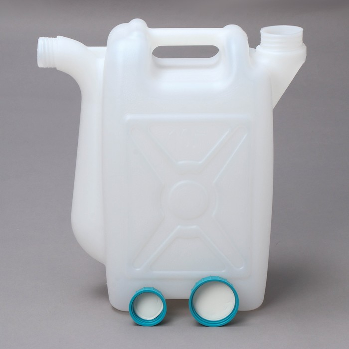 Канистра пищевая &laquo;Бочонок&raquo;, 10 л, со сливом, белая