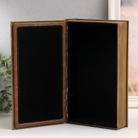 Шкатулка-книга металл, кожзам "Эйфелева башня. Красивый закат" 26х16х5 см Шкатулка-книга металл, кожзам "Эйфелева башня. Красивый закат" 26х16х5 см