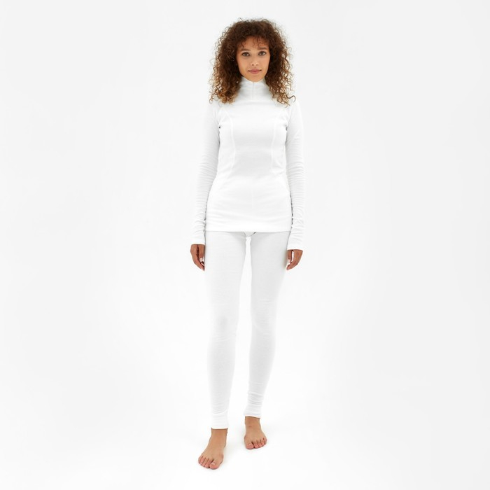 Термобельё женское (лонгслив, лосины) MINAKU цвет молочный, р-р 46