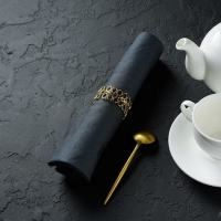 Кольцо для салфеток &laquo;Венок&raquo;, 4,5&times;2 см, цвет золотой