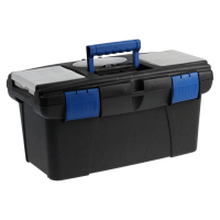 Ящик для инструмента ТУНДРА, 19", 490 х 275 х 240 мм, пластиковый Ящик для инструмента ТУНДРА, 19", 490 х 275 х 240 мм, пластиковый