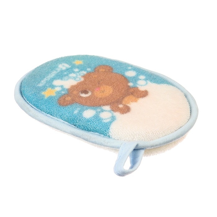 Мочалка детская махровая &laquo;Мишка&raquo;