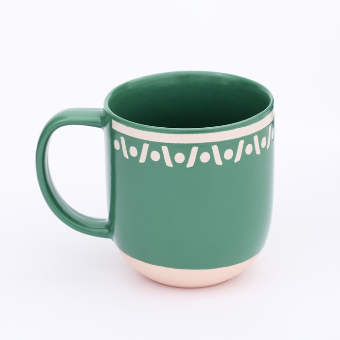 Кружка керамическая &laquo;Орнамент&raquo;, 400 мл