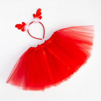 Набор для фотосессии KAFTAN "Рождественский олененок": юбка трёхслойная и ободок Набор для фотосессии KAFTAN "Рождественский олененок": юбка трёхслойная и ободок