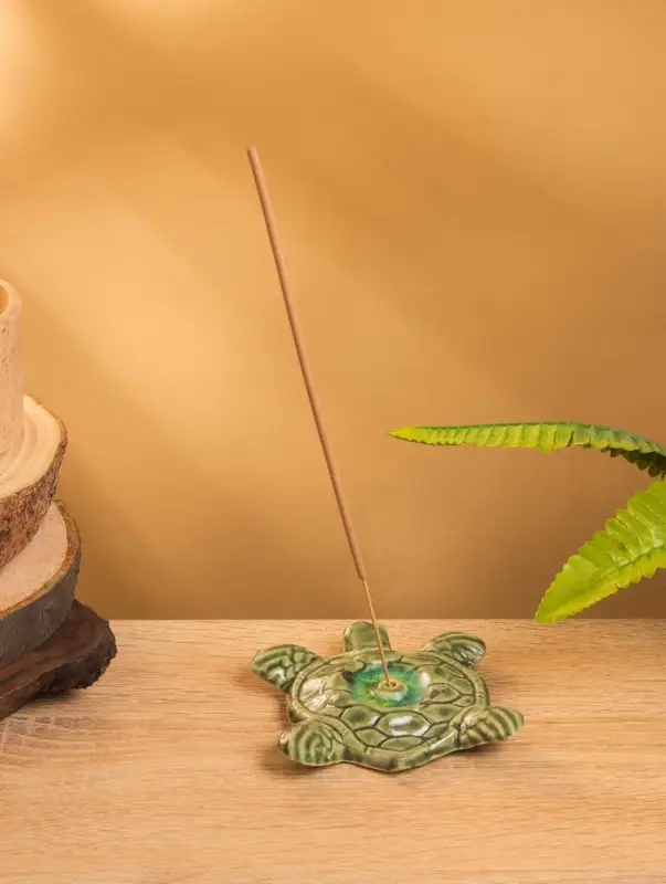 Подставка под благовония &laquo;Морская черепаха&raquo;, 10&times;10&times;2 см, керамика, МИКС