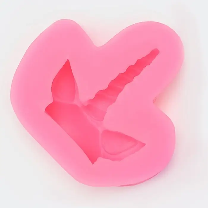 Молд для заливки &laquo;Единорог&raquo;, силикон, 6.5&times;6.5 см, розовый