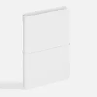 Ежедневник Waltz, недатированный, белый