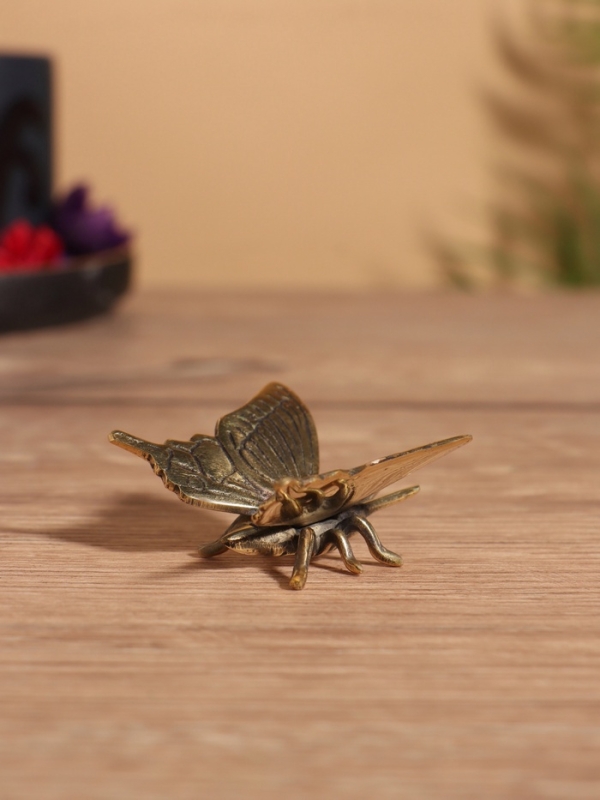 Сувенир бронза "Бабочка" 5х5х2 см