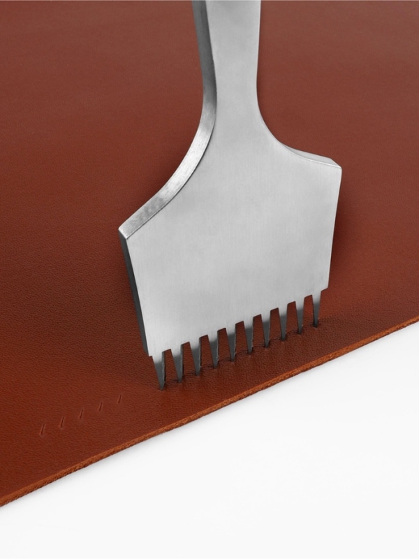 Набор строчных пробойников для французских швов, 3 шт., шаг=3.85 мм