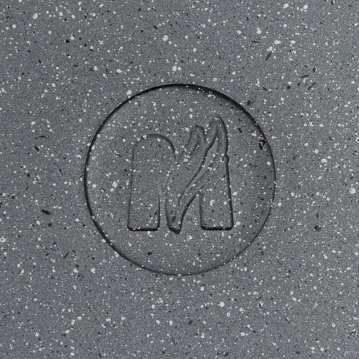 Сковорода Мечта &laquo;Гранит&raquo;, d=22 см, съёмная ручка, антипригарное покрытие, алюминий, серая