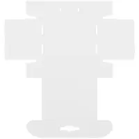 Коробка Matter Light, белая, с черной ручкой