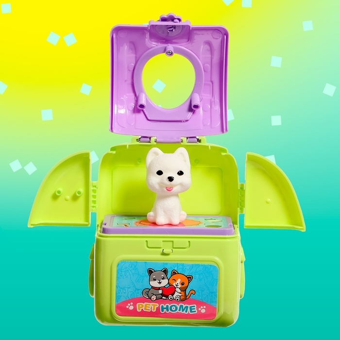 Игрушка-сюрприз &laquo;Любимый питомец&raquo; в рюкзачке, с аксессуарами, МИКС