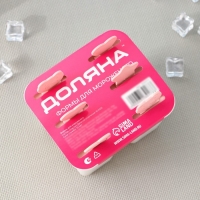 Форма для мороженого Доляна &laquo;Нега&raquo;, 6 ячеек, цвет МИКС