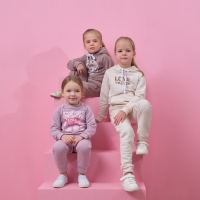 Худи для девочки KAFTAN "Dream", размер 34 (122-128), цвет бежевый Худи для девочки KAFTAN "Dream", размер 34 (122-128), цвет бежевый