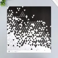 Бумага для скрапбукинга двусторонняя "Стиль" плотность 180 гр 30,5х32 см