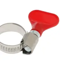 Хомут с &laquo;барашком&raquo; ZEIN engr, диаметр 13-19 мм, ширина 9 мм, нержавеющая сталь