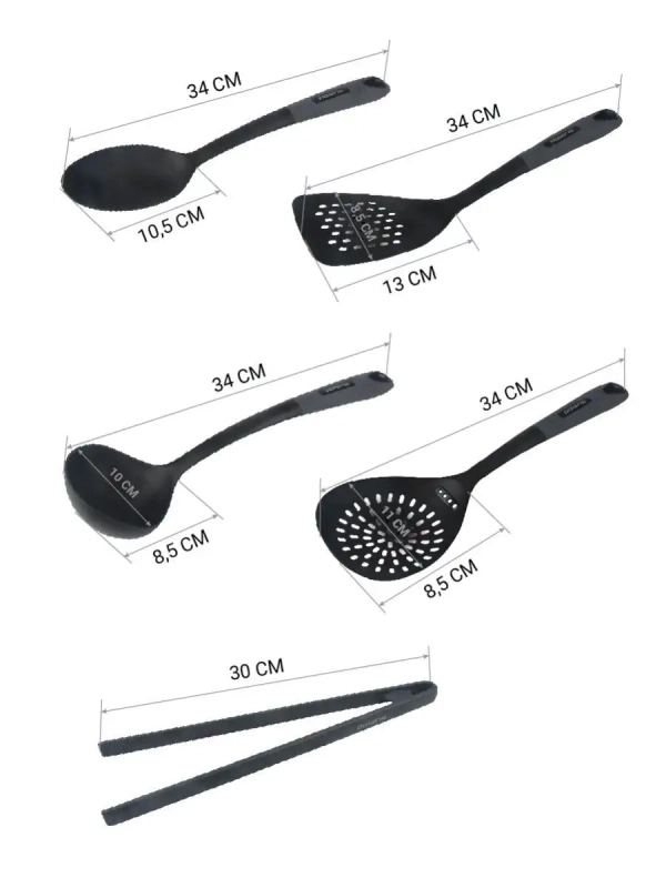 Кухонная утварь набор из 5 предметов Kontur 5N