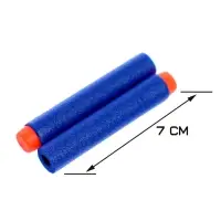 Набор мягких пуль, 10 шт., цвета МИКС