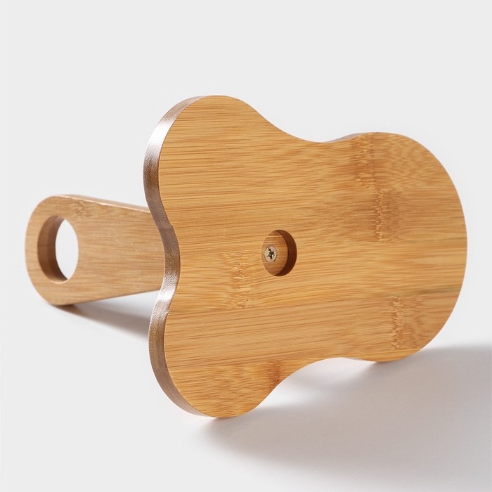 Набор керамический для специй на бамбуковой подставке BellaTenero &laquo;Герда&raquo;, 3 предмета: солонка 120 мл, перечница 120 мл, сахарница с ложкой 220 мл, цвет белый