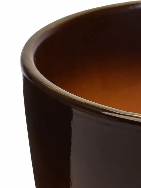 Горшок цветочный поддоном  5 л,  керамика, Миндаль (М)