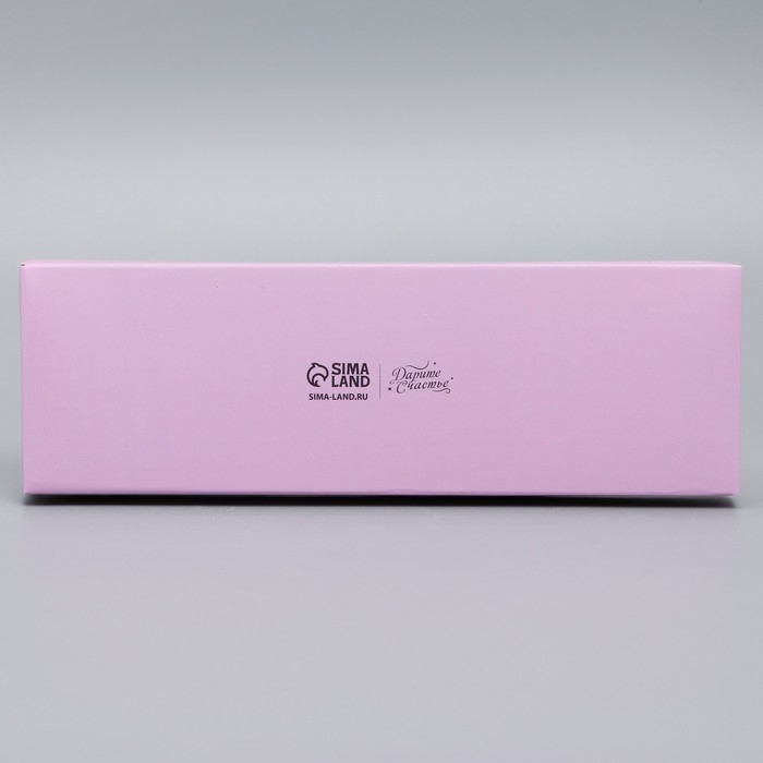 Упаковка кондитерская для муссовых пирожных &laquo;Для тебя&raquo;, 27 х 8.6 х 6.5 см