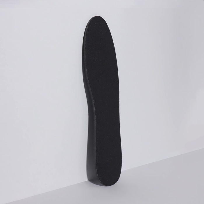 Стельки для обуви, универсальные, антибактериальные, р-р RU до 44 (р-р Пр-ля до 45), 28 см, пара, цвет чёрный Стельки для обуви, универсальные, антибактериальные, р-р RU до 44 (р-р Пр-ля до 45), 28 см, пара, цвет чёрный