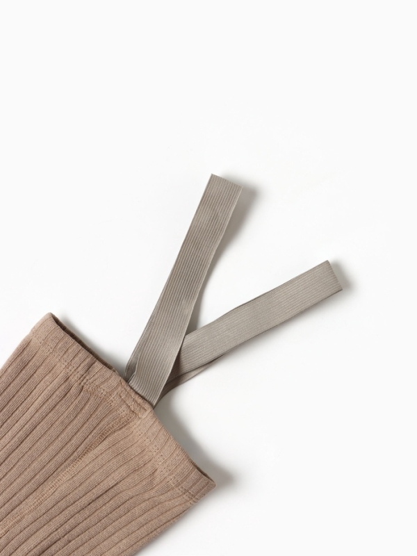 Лосины детские с лямками MINAKU, цв.бежевый, рост 80-86