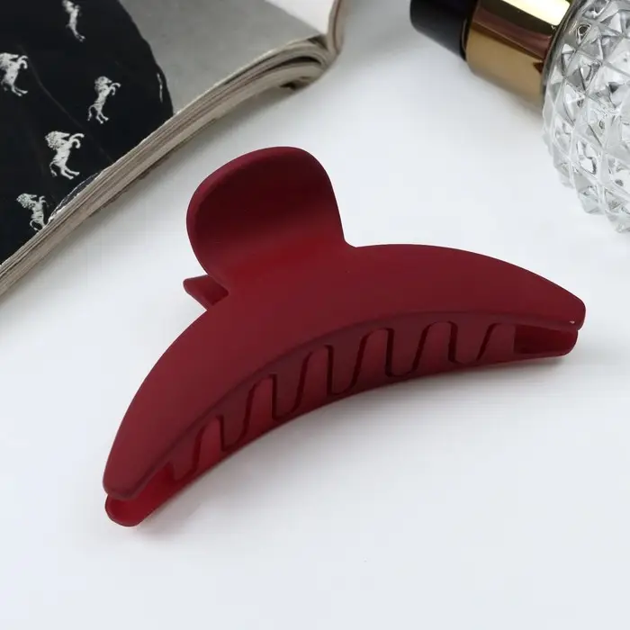 Крабик для волос &laquo;Леона&raquo;, дуга классика матовый, 8 см, МИКС