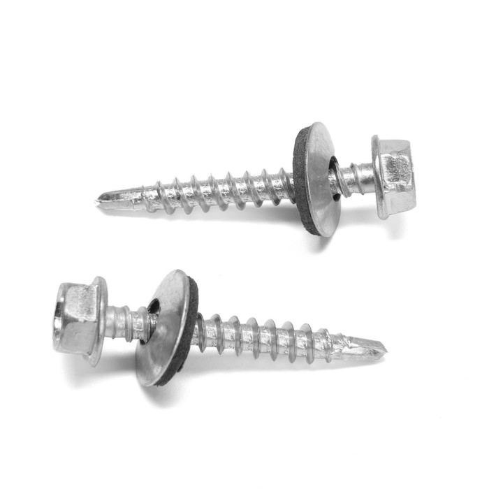 Саморезы кровельные 4,8х35 мм, оцинкованные, 250 шт.